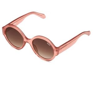 New Quay Chill Pill Sunglasses - Milky Pink Brown